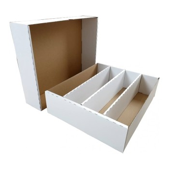 Cardboard Box με 4 χωρίσματα για Κάρτες (4000 Cards)