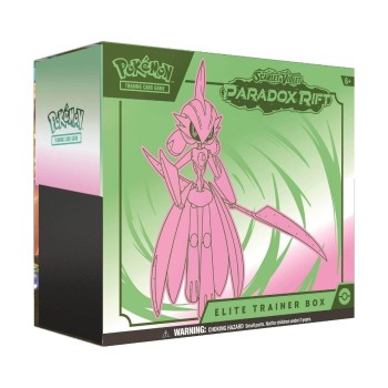 Pokémon TCG: Scarlet & Violet Paradox Rift -Elite Trainer Box (Iron Valiant)