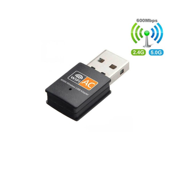 Αντάπτορας Wi-Fi  Dual Band Usb  - Black