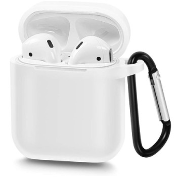Θήκη Σιλικόνης OEM για Apple Airpods 1/2 (2016/2019) - White