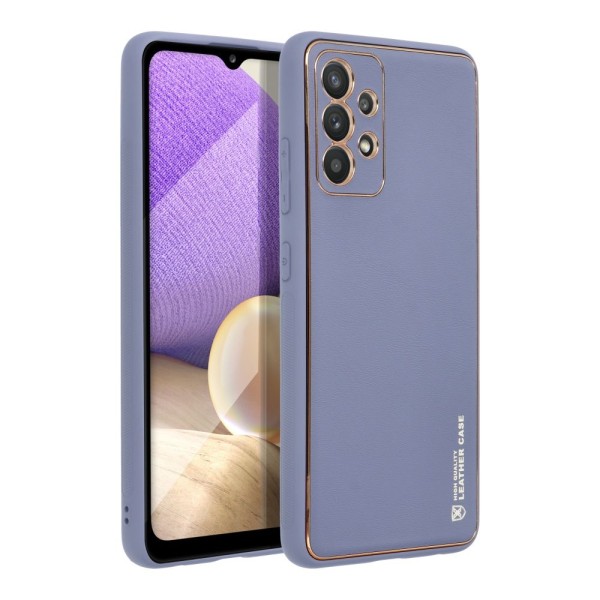 Θήκη Δερματίνης Forcell για Samsung Galaxy A32 4G LTE - Purple