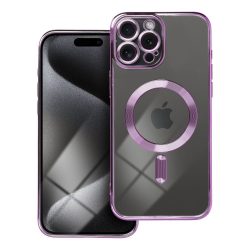 Θήκη Σιλικόνης Tech-Protect Magshine με Magsafe  για iPhone 15 Pro Max - Deep Purple