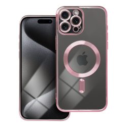 Θήκη Σιλικόνης Tech-Protect Magshine με Magsafe  για iPhone 15 Pro Max - Rose Gold