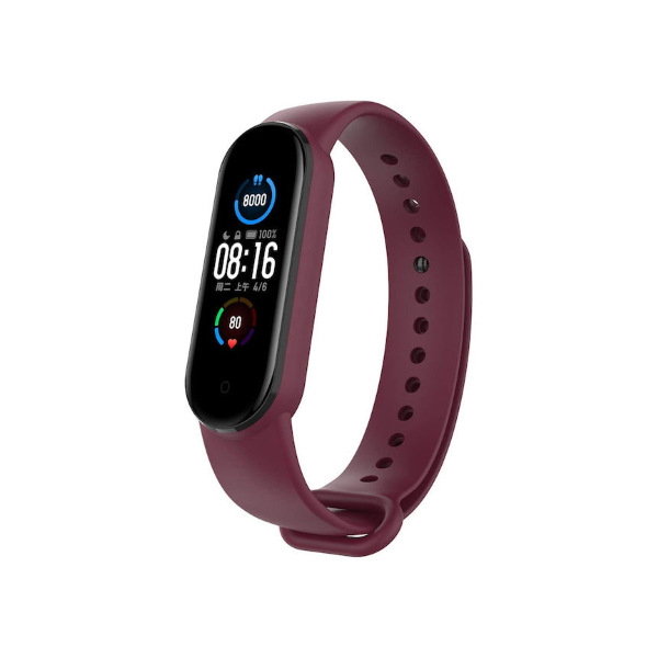 Λουράκι Σιλικόνης Xiaomi Smartband Mi 7 - Bordeaux