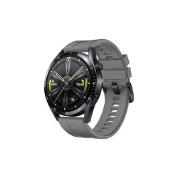Λουράκι Σιλικόνης 20mm για Huawei Watch GT 3 42mm - Dark Gray