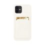 Θήκη Σιλικόνης Wallet με Θήκη Κάρτας για Apple iPhone 11 Pro Max - White