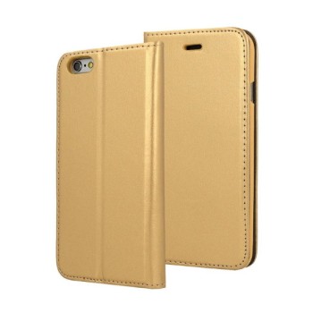Θήκη Book Magnet για iPhone 8/7/SE 2020/SE 2022 - Gold