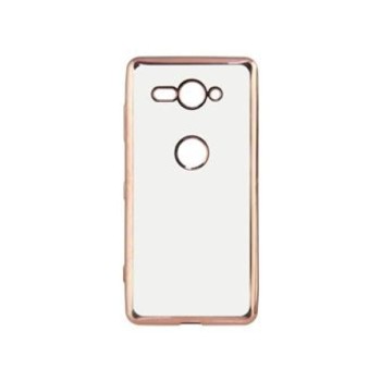 Θήκη Σιλικόνης Electroplating TPU για Sony Xperia XA2 - Rose Gold