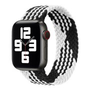 Λουράκι Υφασμάτινο Stoband Hera Braided για Apple Watch 42/44/45/49 (Size: M)  - Black and White