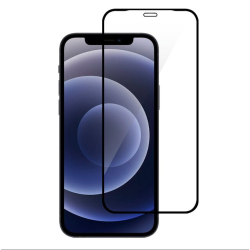 Tempered Glass ObaStyle Full Face Full Glue για Apple iPhone 12 / 12 Pro - Black 