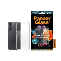 Θήκη Σιλικόνης PanzerGlass Clear Case Antibacterial για Samsung Galaxy S21 - Clear