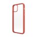 Θήκη Σιλικόνης PanzerGlass Clear Case Antibacterial για Apple iPhone 12 Pro Max - Clear/Red