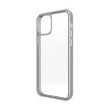 Θήκη Σιλικόνης PanzerGlass Clear Case Antibacterial για Apple iPhone 12 Pro Max - Silver