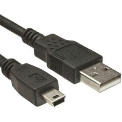 Καλώδιο Powertech USB 2.0 Cable USB-A male - mini USB-B male 1.5m (CAB-U025)