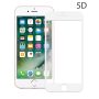 Tempered Glass Powertech Full Cover Full Glue 5D 9H για Apple iPhone 7 Plus / 8 Plus - White