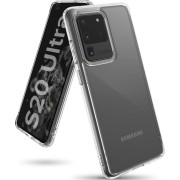 Ringke Fusion Σκληρή Θήκη με TPU Bumper Samsung Galaxy S20 Ultra - Clear 