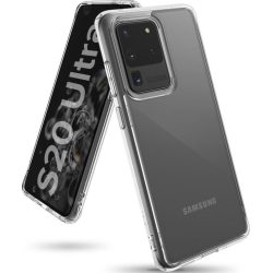 Ringke Fusion Σκληρή Θήκη με TPU Bumper Samsung Galaxy S20 Ultra - Clear 