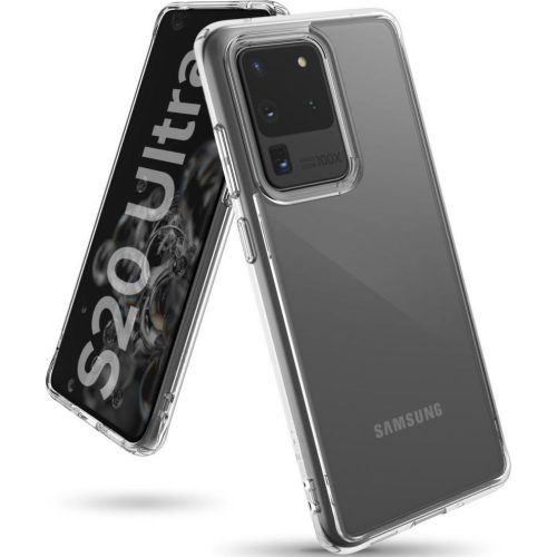 Ringke Fusion Σκληρή Θήκη με TPU Bumper Samsung Galaxy S20 Ultra - Clear 