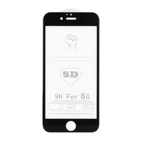 Tempered Glass PowerTech Full Cover n” Full Glue για Apple iPhone 7 Plus / 8 Plus - Black