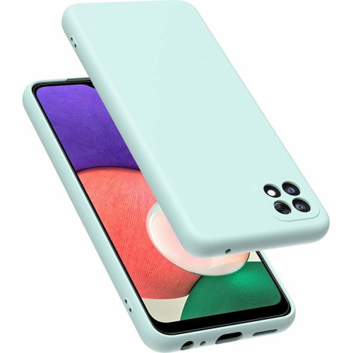 Θήκη Σιλικόνης Soft OEM για Samsung Galaxy A22 5G - Turquoise