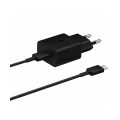 Φορτιστής Samsung  με Θύρα USB-C και Καλώδιο USB-C 45W Power Delivery - Black