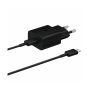 Φορτιστής Samsung  με Θύρα USB-C και Καλώδιο USB-C 45W Power Delivery - Black