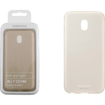 Θήκη Σιλικόνης Samsung Jelly Cover για Samsung Galaxy J3 2017 - Gold