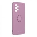 Θήκη Σιλικόνης Roar Amber Ring για Samsung Galaxy A53 5G - Purple