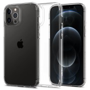 Θήκη Σιλικόνης Spigen Ultra Hybrid για Apple iPhone 12/12 Pro - Crystal Clear