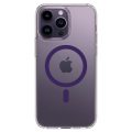 Θήκη Σιλικόνης  με Magsafe Spigen Ultra Hybrid Mag για iPhone 14 Pro Max - Deep Purple