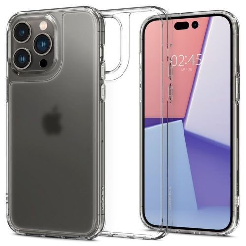 Θήκη Σιλικόνης Spigen Quartz Hybrid Apple iPhone 14 Pro Max - Matte Clear