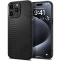 Θήκη Σιλικόνης Spigen Liquid Air Back Cover για iPhone 15 Pro - Black