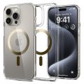 Θήκη Σιλικόνης Spigen Ultra Hybrid Mag MagSafe για iPhone 15 Pro - Gold