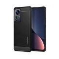 Θήκη Σιλικόνης Spigen Ruged Armor για Xiaomi 12 Pro - Black
