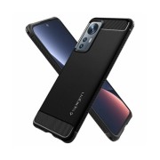 Θήκη Σιλικόνης Spigen Ruggen Armor για Xiaomi 12/ 12X - Black