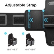Θήκη smartphone Spigen Dynamic Shield A703 Sports Armband – Black