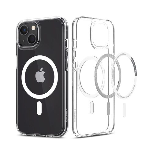 Θήκη Σιλικόνης Spigen Ultra Hybrid Mag Magsafe  για Apple iPhone 13  - White