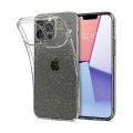 Θήκη Σιλικόνης Spigen Liquid Crystal Glitter για Apple iPhone 13 Pro Max - Clear