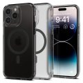 Θήκη Σιλικόνης Spigen Ultra Hybrid Magsafe για Apple iPhone 14 Pro Max - Frost Black