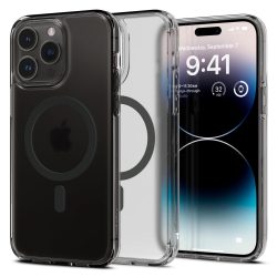 Θήκη Σιλικόνης Spigen Ultra Hybrid Magsafe για Apple iPhone 14 Pro Max - Frost Black