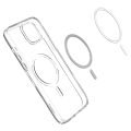 Θήκη Σιλικόνης Spigen Ultra Hybrid Magsafe για Apple iPhone 14 - Carbon Fiber
