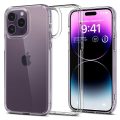 Θήκη Σιλικόνης Spigen Ultra Hybrid για Apple iPhone 14 Pro - Crystal Clear