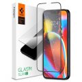 Tempered Glass Spigen Glas.t Slim Full Cover n” Full Glue για Apple iPhone 13 / 13 Pro / 14 / 16e - Black