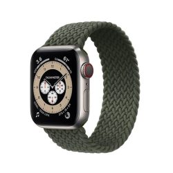Λουράκι Σιλικόνης WiWu Hera Braided (Large) για Apple  Watch 42/44/45/46/49mm - Green