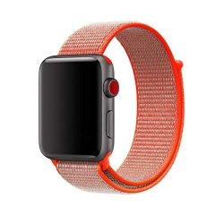 Λουράκι Υφασμάτινο Tactical για Apple Watch 38/40/41m - Orange