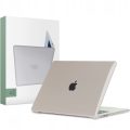 Σκληρή Θήκη Τech Protect Smartshell για MacBook  Air 15” M2/M3/M4/M5 2022-2025 - Crystal Clear