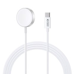 Καλώδιο Φόρτισης Tech-Protect Ultraboost Magnetic Charging Type-C για Apple Watch 1.2m - White