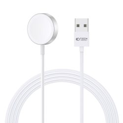 Καλώδιο Φόρτισης Tech-Protect Ultraboost Magnetic για Apple Watch 1.20m - White