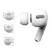 Tech-Protect Ear Tips 3 x Pack για Apple AirPods Pro 1/2 - White