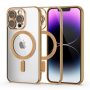 Θήκη Σιλικόνης Tech-Protect Magshine Magsafe για iPhone 14 Pro - Gold